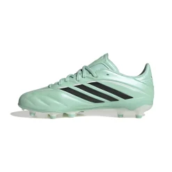 adidas Copa Pure IV Elite Gras Voetbalschoenen (FG) Kids Mintgroen Zwart Wit
