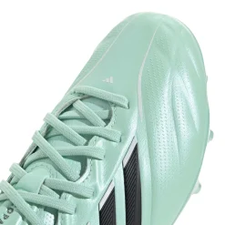 adidas Copa Pure IV Elite Gras Voetbalschoenen (FG) Kids Mintgroen Zwart Wit