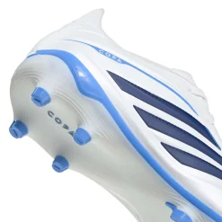 adidas Copa Pure IV Elite Gras Voetbalschoenen (FG) Kids Wit Blauw Donkerblauw