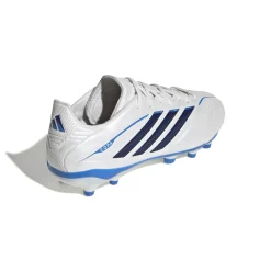 adidas Copa Pure IV Elite Gras Voetbalschoenen (FG) Kids Wit Blauw Donkerblauw