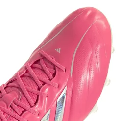 adidas Copa Pure IV Elite Gras Voetbalschoenen (FG) Felroze Zilver Wit