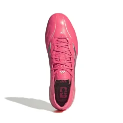 adidas Copa Pure IV Elite Gras Voetbalschoenen (FG) Felroze Zilver Wit