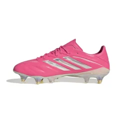 adidas Copa Pure IV Elite IJzeren-Nop Voetbalschoenen (SG) Felroze Zilver Wit