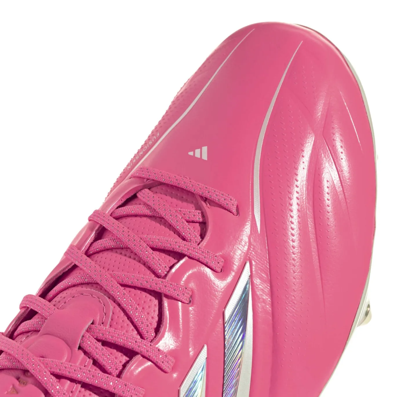 adidas Copa Pure IV Elite IJzeren-Nop Voetbalschoenen (SG) Felroze Zilver Wit