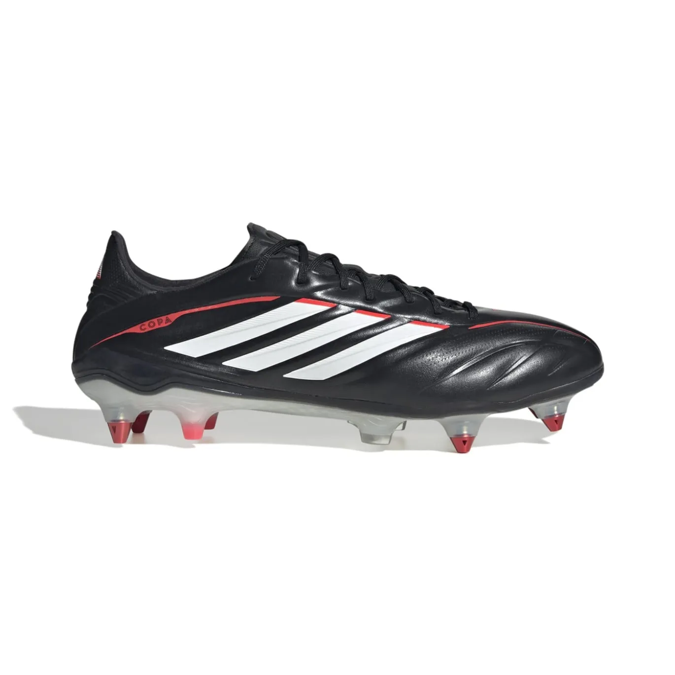 adidas Copa Pure IV Elite IJzeren-Nop Voetbalschoenen (SG) Zwart Wit Rood