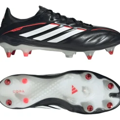 adidas Copa Pure IV Elite IJzeren-Nop Voetbalschoenen (SG) Zwart Wit Rood
