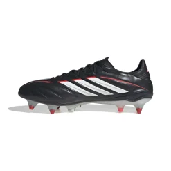adidas Copa Pure IV Elite IJzeren-Nop Voetbalschoenen (SG) Zwart Wit Rood