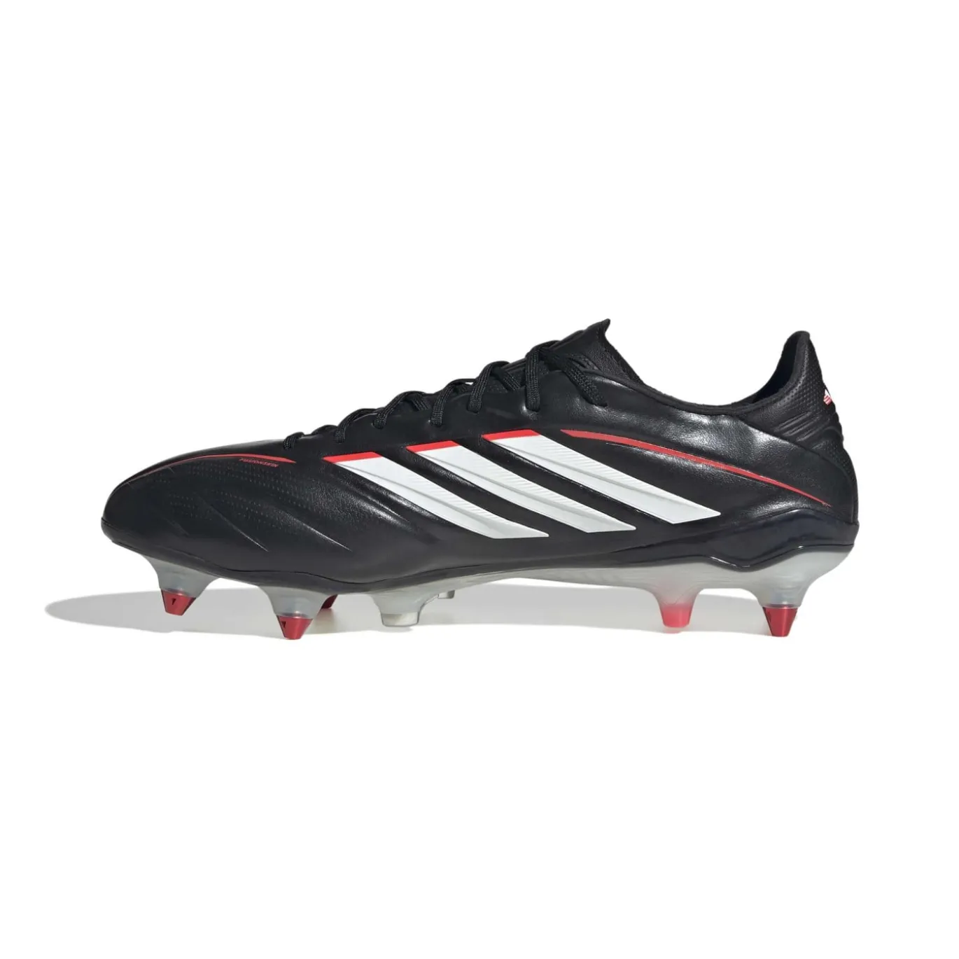 adidas Copa Pure IV Elite IJzeren-Nop Voetbalschoenen (SG) Zwart Wit Rood