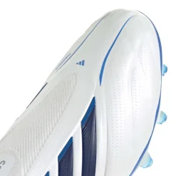adidas Copa Pure IV Elite Veterloze Gras Voetbalschoenen (FG) Wit Blauw Donkerblauw