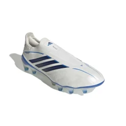 adidas Copa Pure IV Elite Veterloze Gras Voetbalschoenen (FG) Wit Blauw Donkerblauw