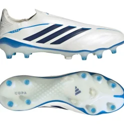 adidas Copa Pure IV Elite Veterloze Gras Voetbalschoenen (FG) Wit Blauw Donkerblauw