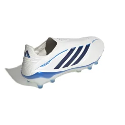 adidas Copa Pure IV Elite Veterloze Gras Voetbalschoenen (FG) Wit Blauw Donkerblauw