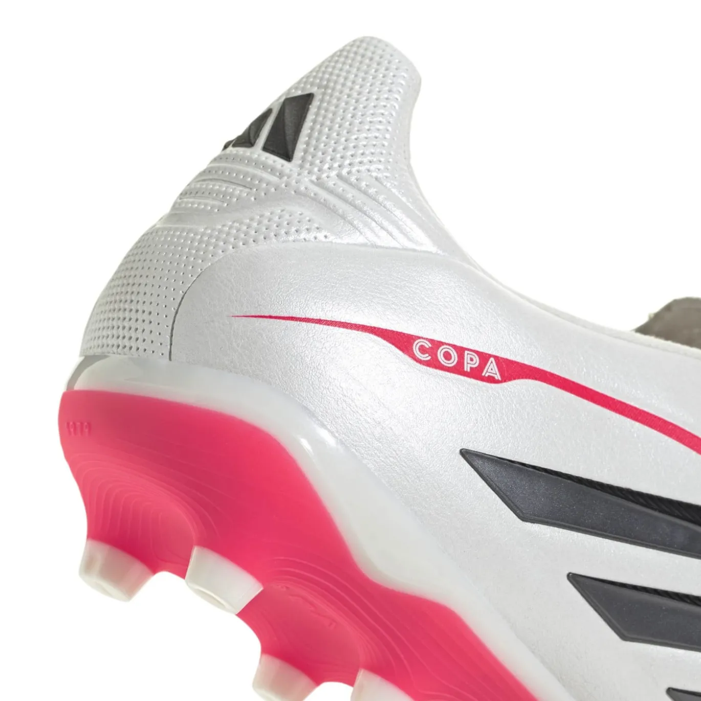 adidas Copa Pure IV League Gras Voetbalschoenen (FG) Wit Zwart Rood