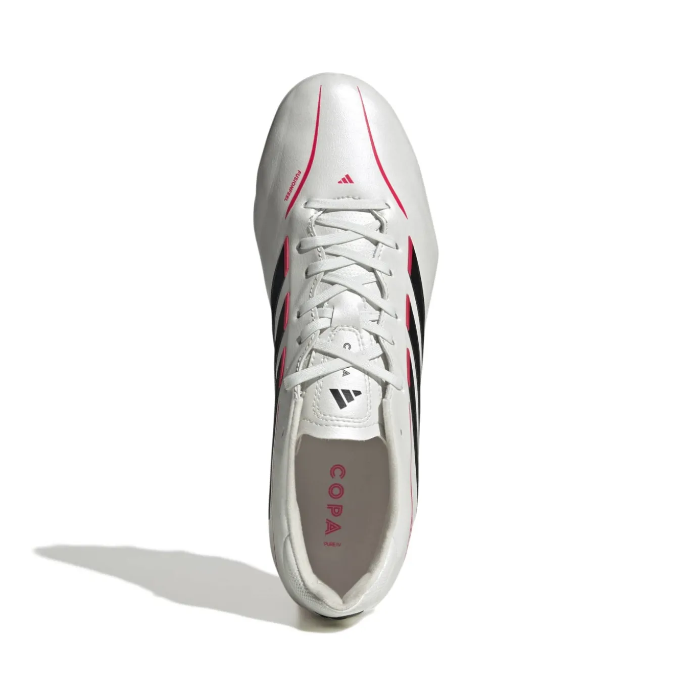 adidas Copa Pure IV League Gras Voetbalschoenen (FG) Wit Zwart Rood