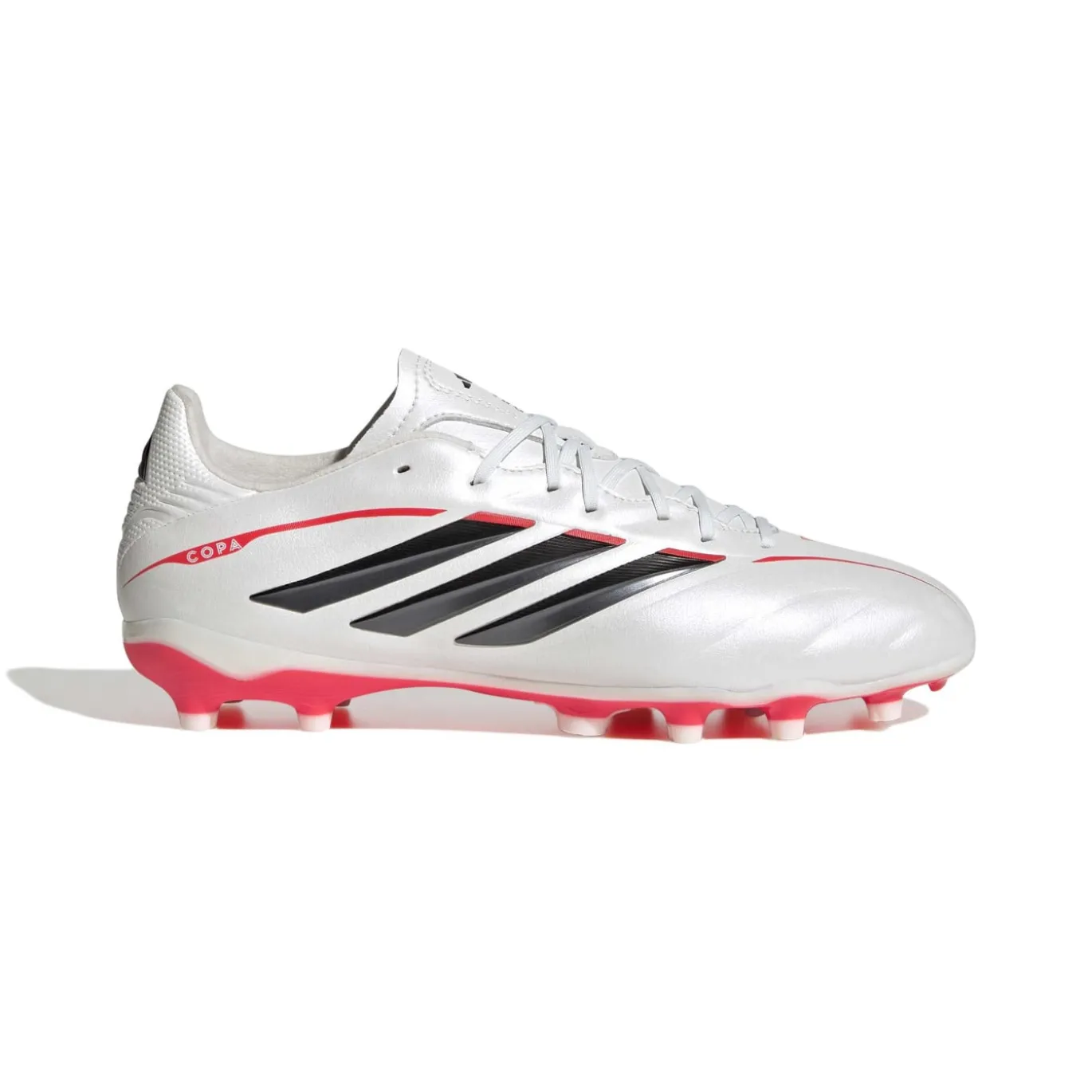 adidas Copa Pure IV League Gras Voetbalschoenen (FG) Kids Wit Zwart Rood