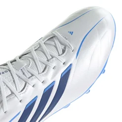 adidas Copa Pure IV League Gras Voetbalschoenen (FG) Kids Wit Blauw Donkerblauw