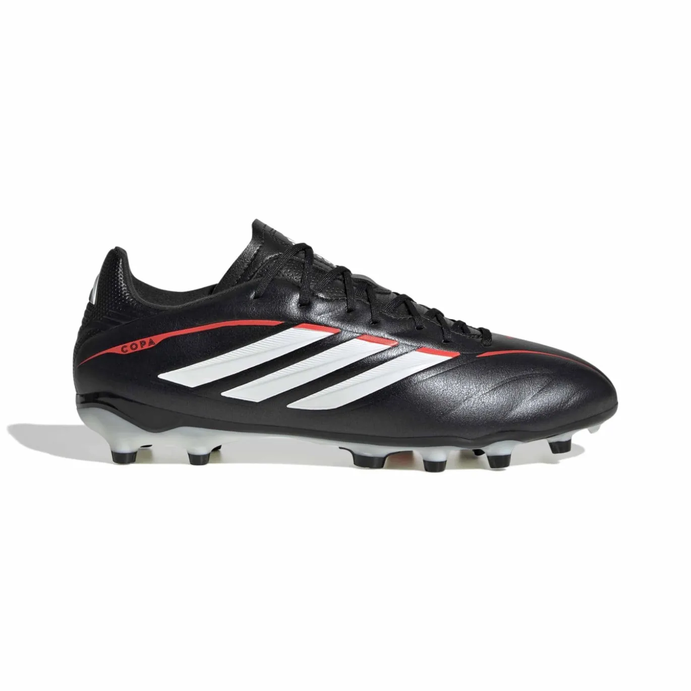 adidas Copa Pure IV League Gras Voetbalschoenen (FG) Kids Zwart Wit Rood