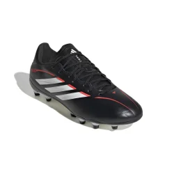 adidas Copa Pure IV League Gras Voetbalschoenen (FG) Kids Zwart Wit Rood