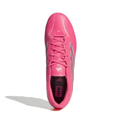 adidas Copa Pure IV League Gras Voetbalschoenen (FG) Felroze Zilver Wit