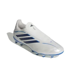 adidas Copa Pure IV League Veterloze Gras Voetbalschoenen (FG) Wit Blauw Donkerblauw