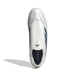 adidas Copa Pure IV League Veterloze Gras Voetbalschoenen (FG) Wit Blauw Donkerblauw