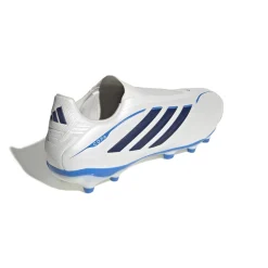 adidas Copa Pure IV League Veterloze Gras Voetbalschoenen (FG) Wit Blauw Donkerblauw