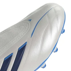 adidas Copa Pure IV League Veterloze Gras Voetbalschoenen (FG) Wit Blauw Donkerblauw