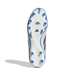 adidas Copa Pure IV League Veterloze Gras Voetbalschoenen (FG) Wit Blauw Donkerblauw