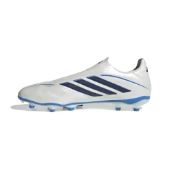 adidas Copa Pure IV League Veterloze Gras Voetbalschoenen (FG) Wit Blauw Donkerblauw