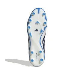 adidas Copa Pure IV Pro Gras Voetbalschoenen (FG) Wit Blauw Donkerblauw