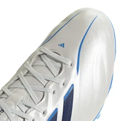 adidas Copa Pure IV Pro Gras Voetbalschoenen (FG) Wit Blauw Donkerblauw