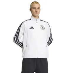 adidas Duitsland Anthem Trainingsjack 2026-2028 Wit Zwart