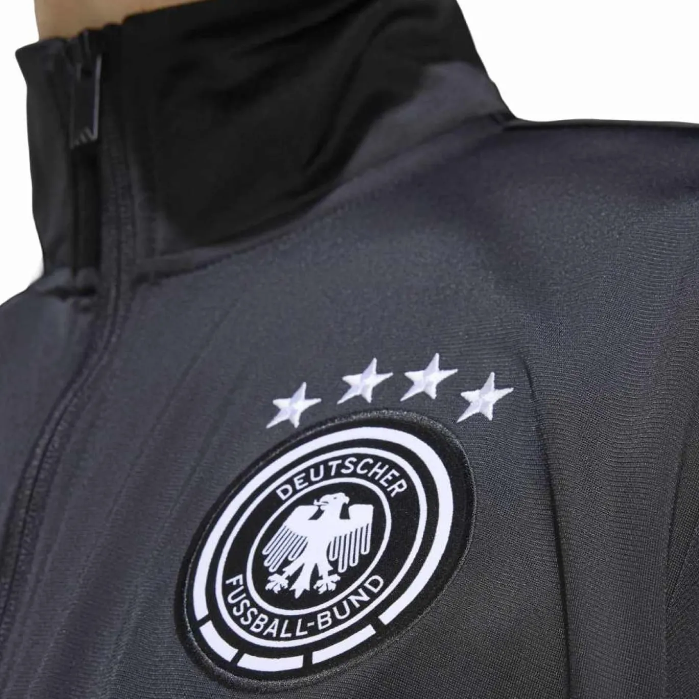 adidas Duitsland DNA Trainingsjack 2026-2028 Zwart Wit