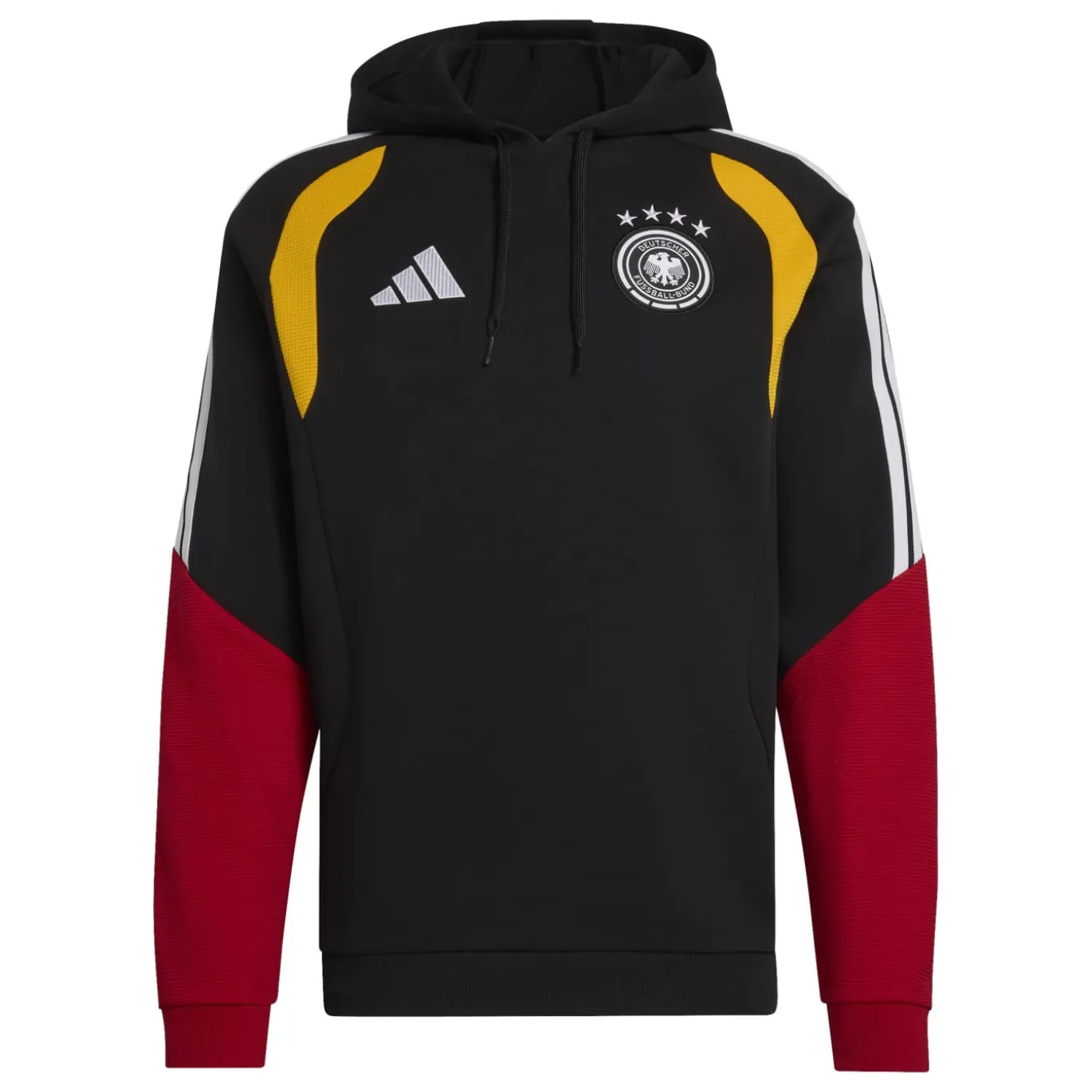adidas Duitsland Hoodie 2026-2028 Zwart Wit