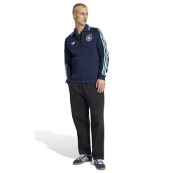 adidas Duitsland Originals Anthem Trainingsjack Donkerblauw Lichtblauw Wit