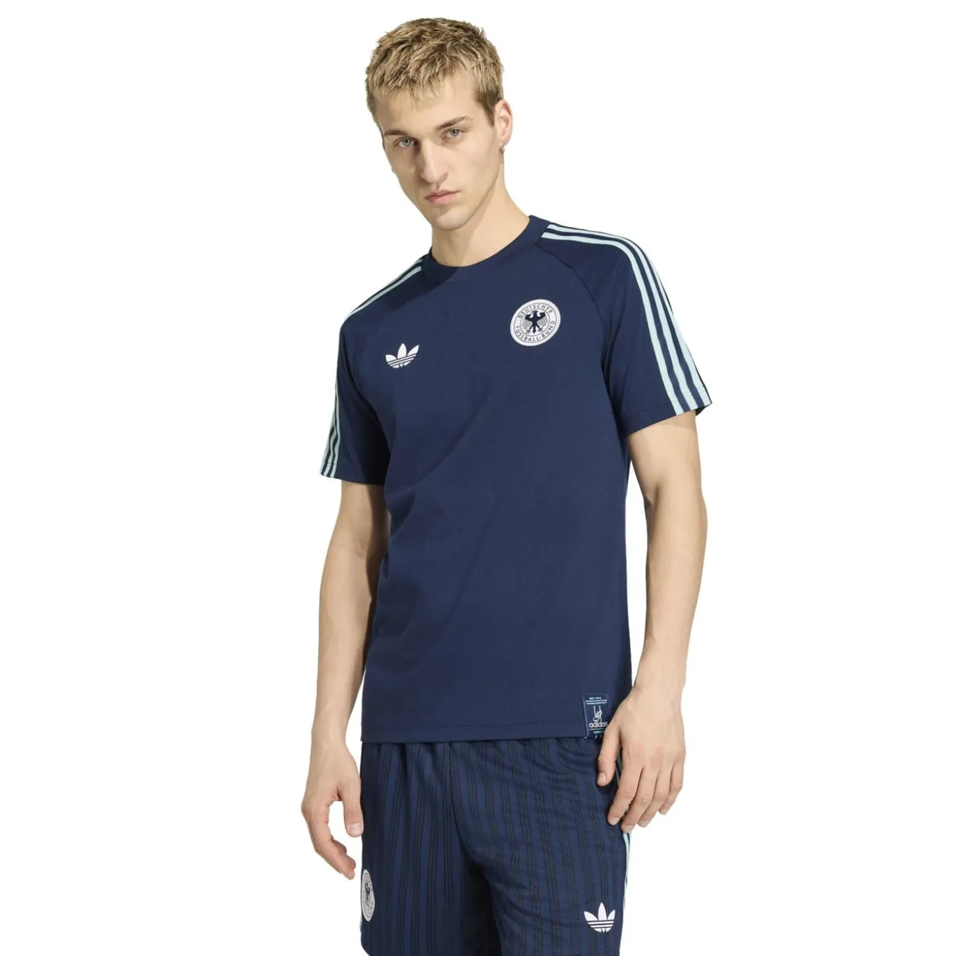 adidas Duitsland Originals Set Donkerblauw Lichtblauw Wit