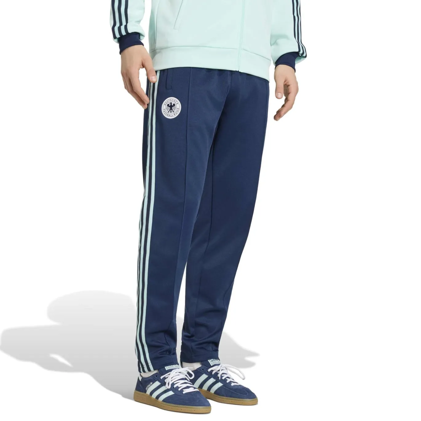 adidas Duitsland Originals Trainingspak Lichtblauw Donkerblauw