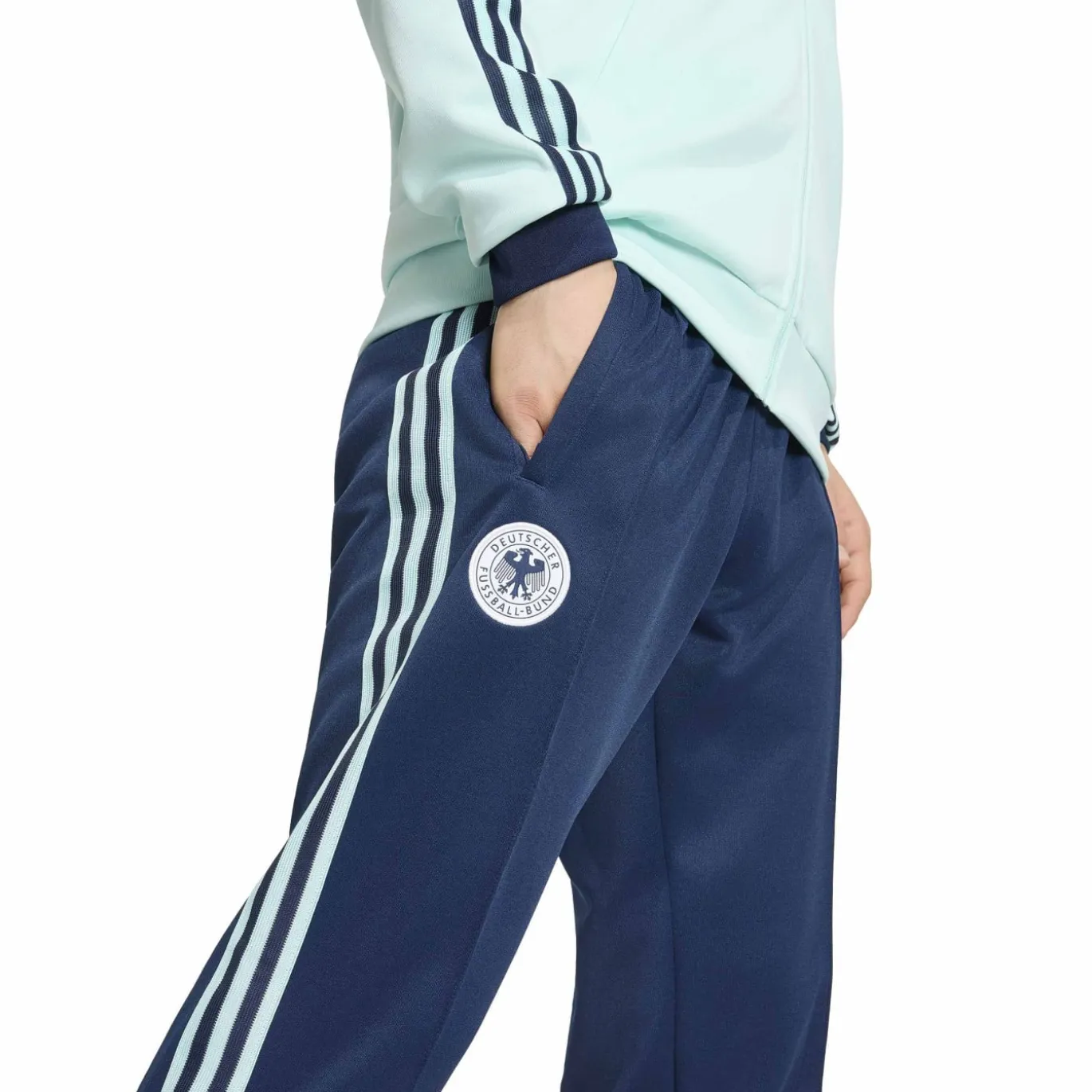 adidas Duitsland Originals Trainingspak Lichtblauw Donkerblauw