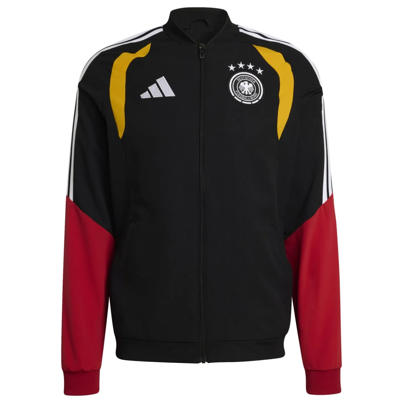 adidas Duitsland Presentatie Trainingsjack 2026-2028 Zwart Wit