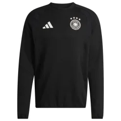 adidas Duitsland Tiro Travel Crew Sweater 2026-2028 Zwart Wit