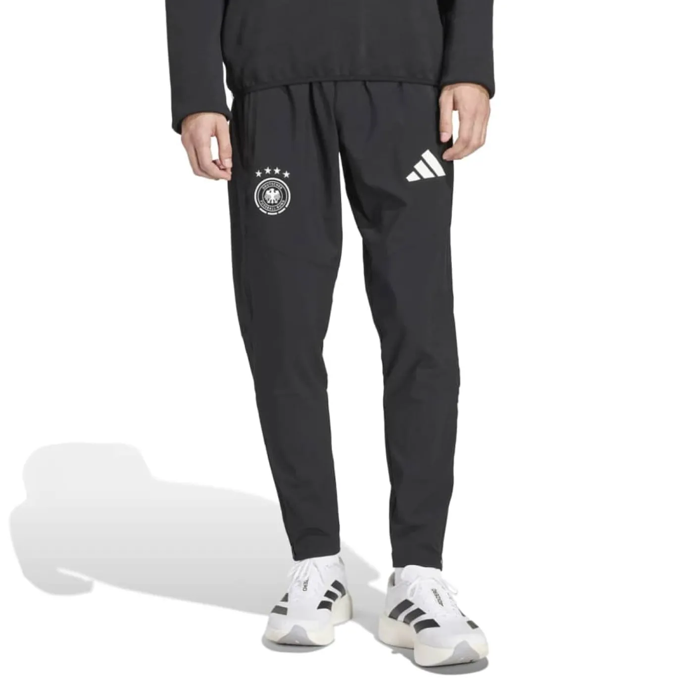 adidas Duitsland Tiro Travel Crew Trainingspak 2026-2028 Zwart Wit