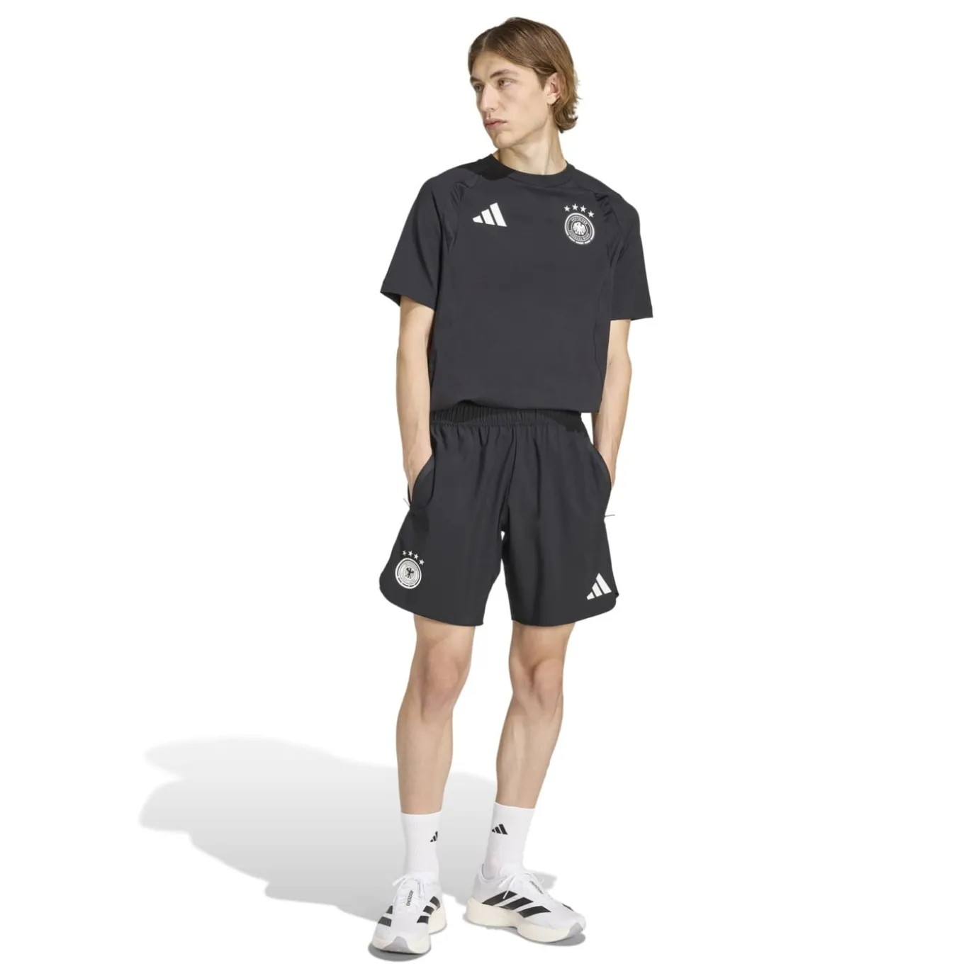 adidas Duitsland Tiro Travel Trainingsset 2026-2028 Zwart Wit