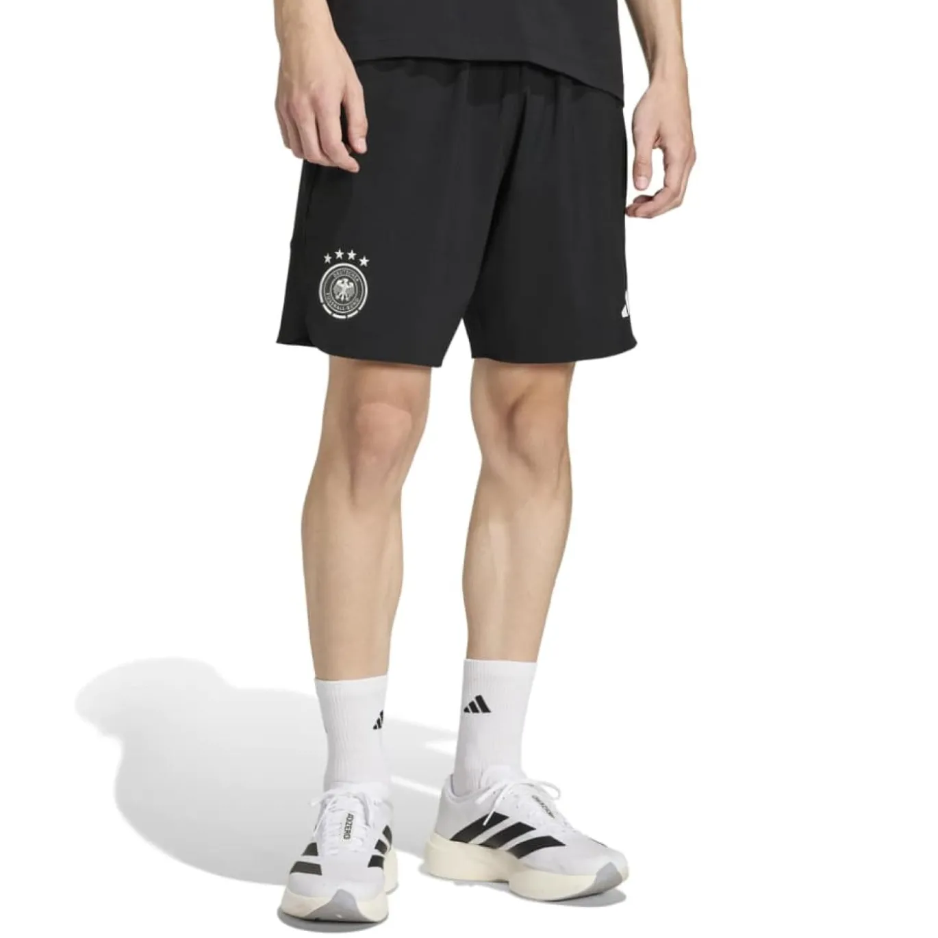 adidas Duitsland Tiro Travel Broekje 2026-2028 Zwart Wit