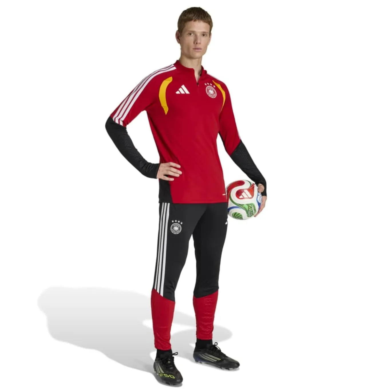 adidas Duitsland Trainingsbroek 2026-2028 Zwart Wit