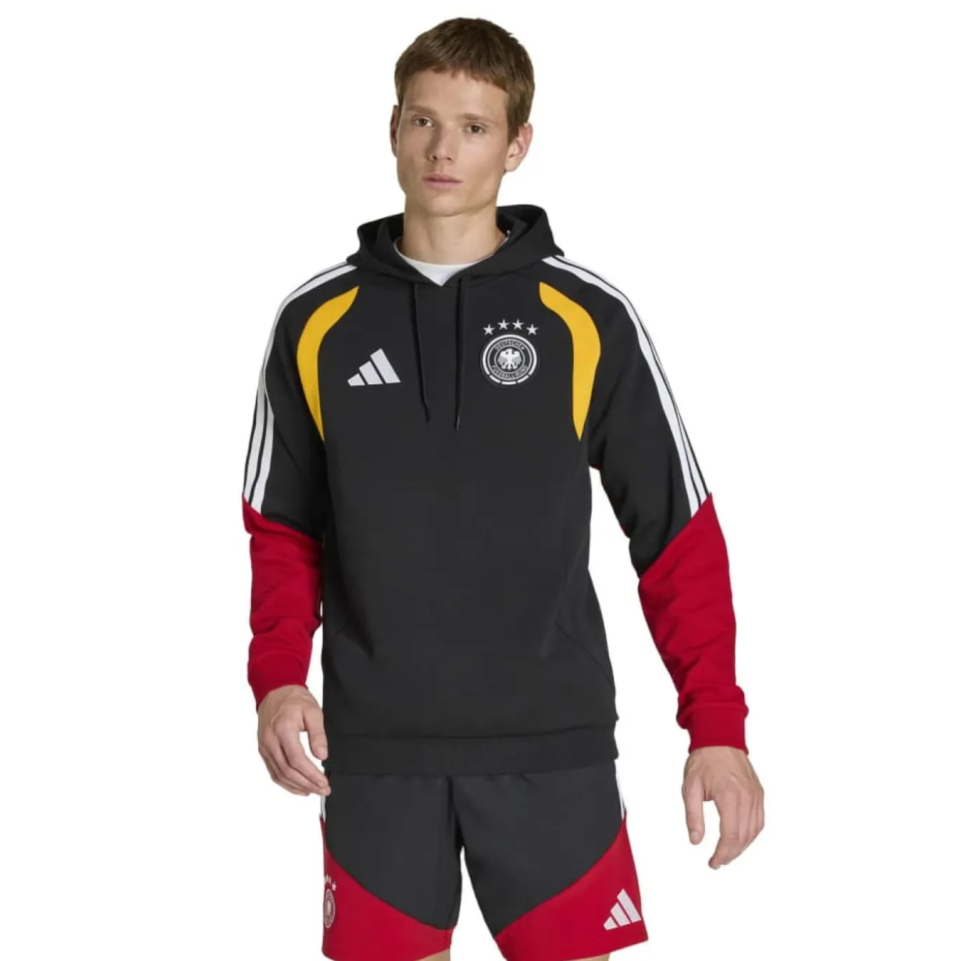 adidas Duitsland Trainingspak Hooded 2026-2028 Zwart Wit