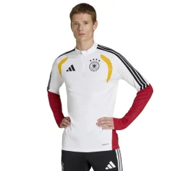 adidas Duitsland Trainingstrui 1/4-Zip 2026-2028 Wit Zwart