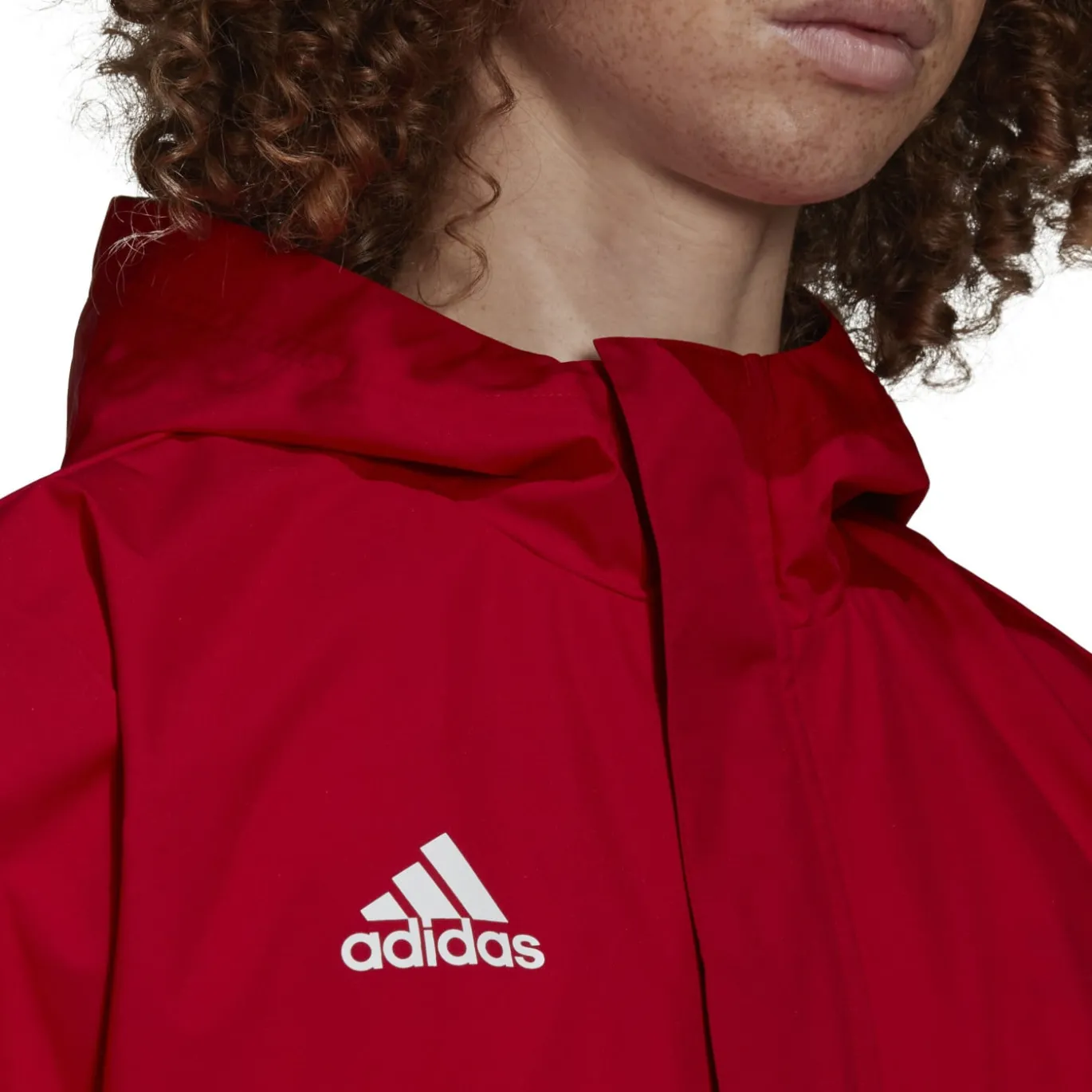 adidas Entrada 22 All-Weather Jas Rood Wit