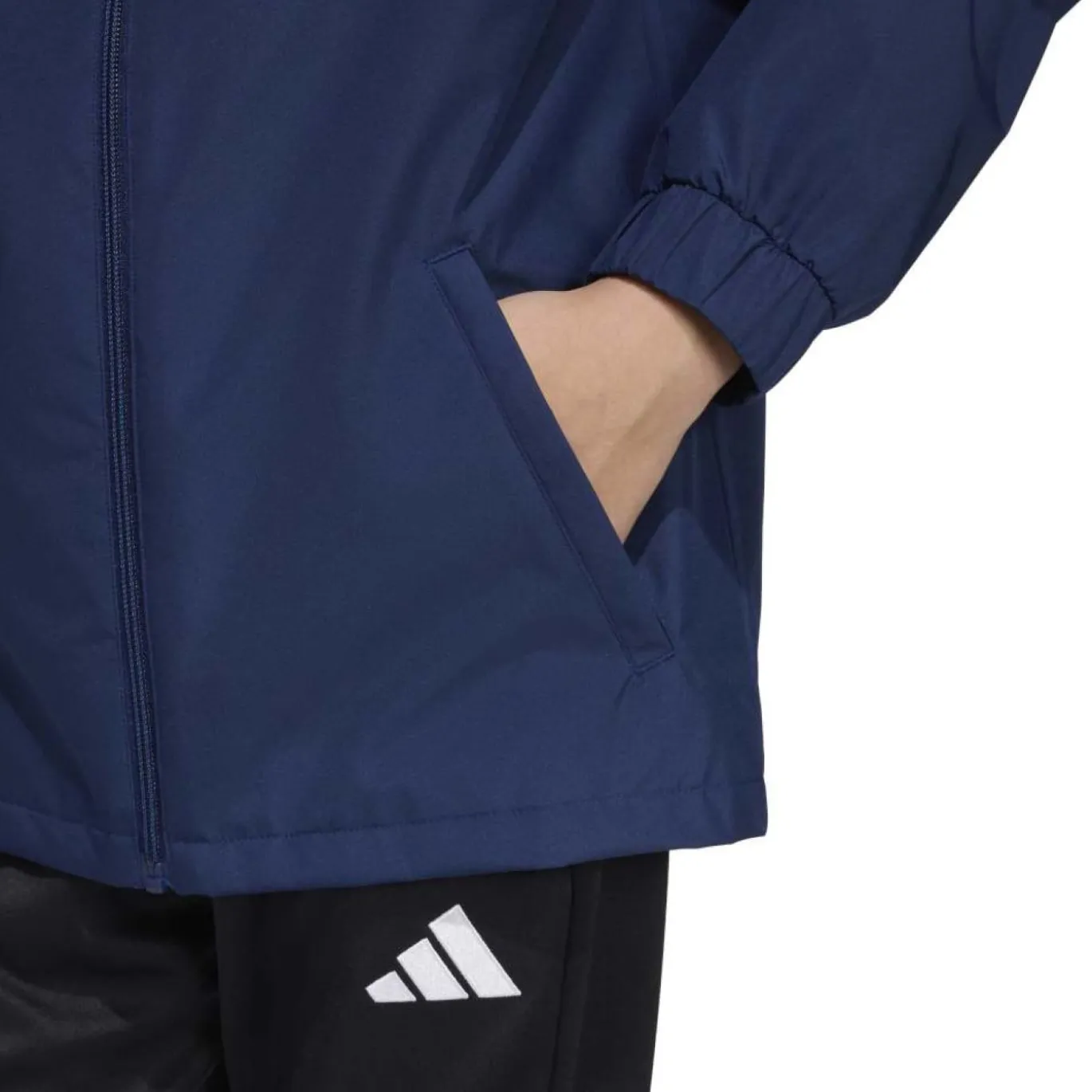 adidas Entrada 26 Allweather Trainingsjack Kids Donkerblauw Wit