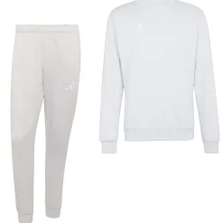 adidas Entrada 26 Crew Sweater Joggingpak Grijs Wit