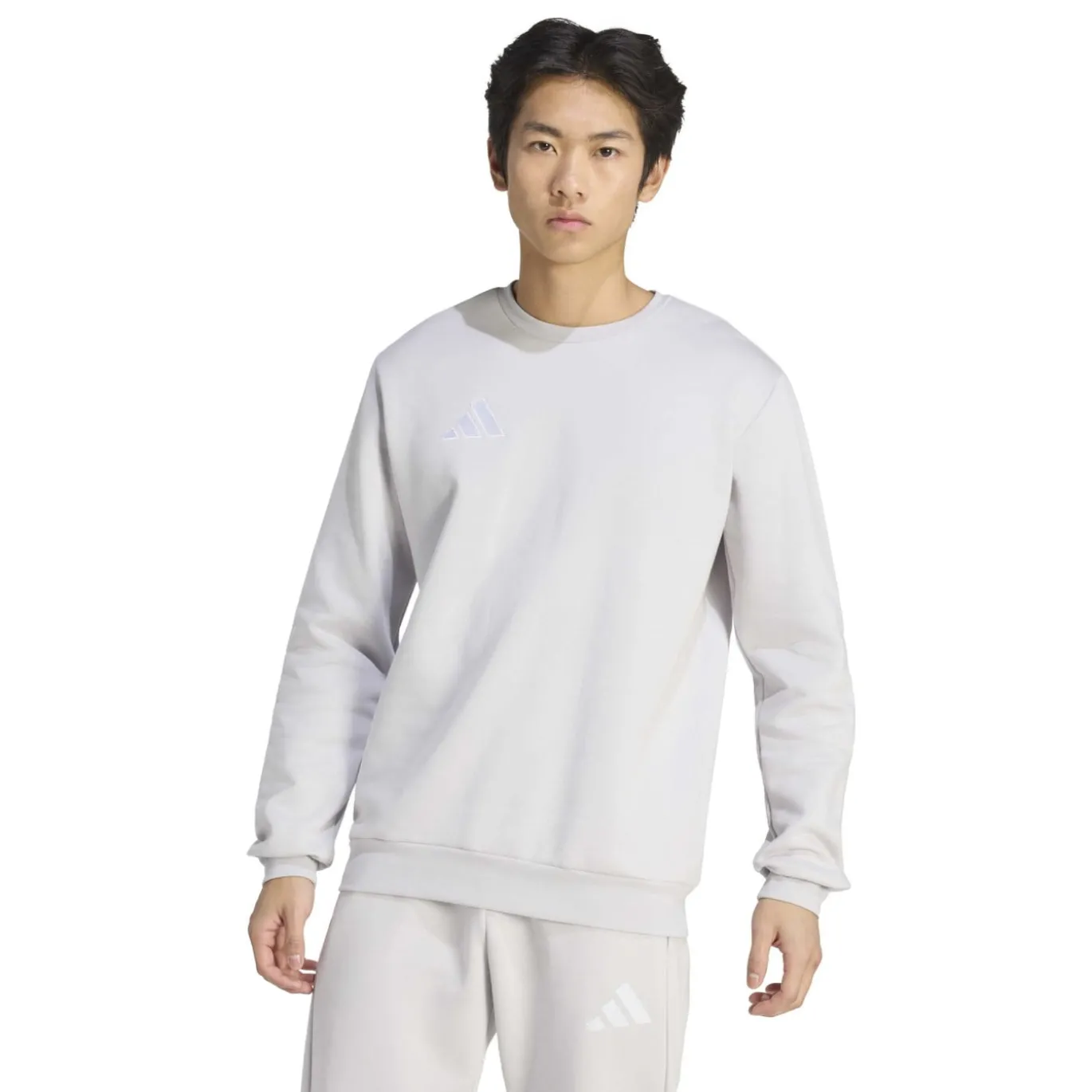 adidas Entrada 26 Crew Sweater Joggingpak Grijs Wit